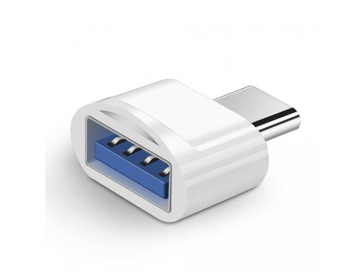 Redukcia USB A - USB-C - biela !VÝPREDAJ! - Elektro
