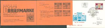 13B1342 Obálka 1.dne včetně objednávkového listu na známku