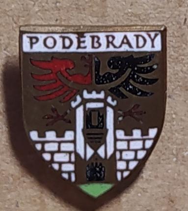 P114 Odznak Poděbrady  1ks