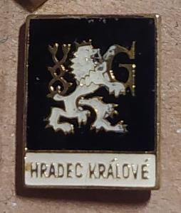 P114 Odznak Hradec Králové  1ks