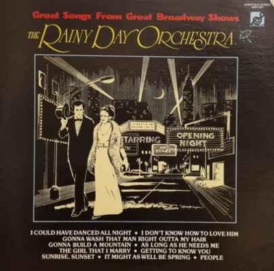 LP The Rainy Day Orchestra - Great Songs From Great Broadway Shows EX