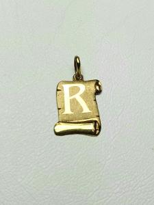 Zlaté písmeno R