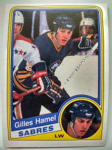 Gilles Hamel #Rookie#22 Buffalo Sabers 1984/85 O-Pee-Chee