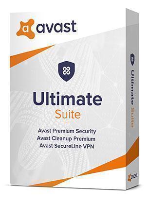 Avast Ultimate - 10 zařízení na 1 rok