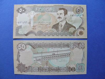 50 Dinars 1994 Iraq - P83 - UNC - /Y80/