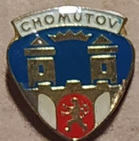 P114 Odznak Chomutov  1ks