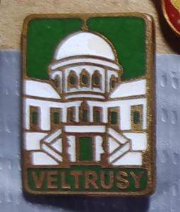 P114 Odznak Veltrusy   1ks
