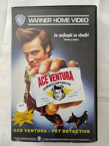 VHS Ace Ventura zvířecí detektiv