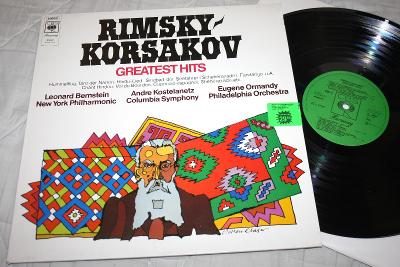 RIMSKIJ-KORSAKOV - Hits - BERNSTEIN! - CBS ´71 - mint -RARE & NÁDHERA!