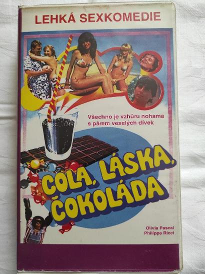 Vhs Cola Láska čokoláda Aukro 