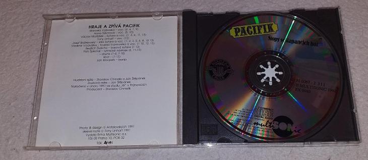 CD Pacifik - Stopy sešlapanejch bot - Hudba na CD
