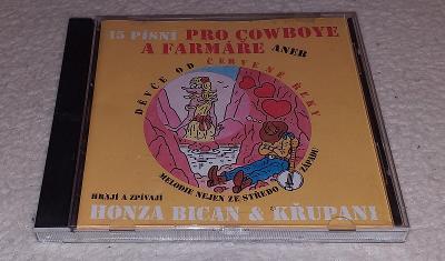 CD Honza Bican & Křupani - 15 písní pro cowboye a farmáře