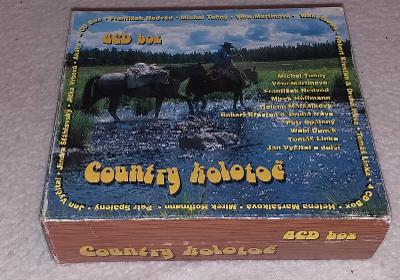 4 x CD Country kolotoč 4CD box