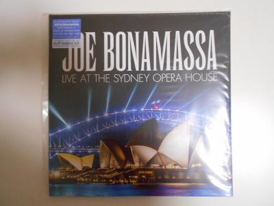JOE BONAMASSA - SYDNEY OPERA HOUSE LIVE - BLUE MARBLE - 2LP + POSTER !