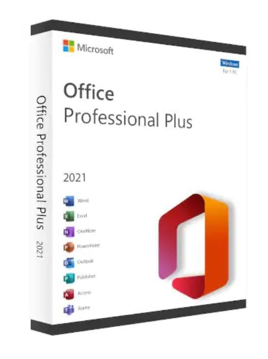 Microsoft Office 2021 Professional plus 1 PC Windows 10/11 + faktura