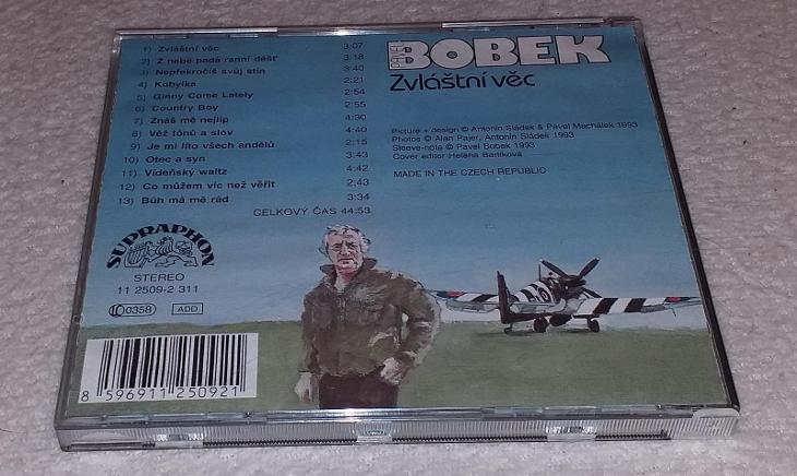 CD Pavel Bobek - Zvláštní věc - Hudba
