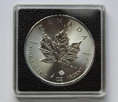 Stříbrná mince Maple Leaf 1 Oz 2016 - patina