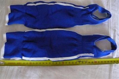 Dětské štrupny (vysoké ponožky) na holenní chrániče na fotbal/pozemák