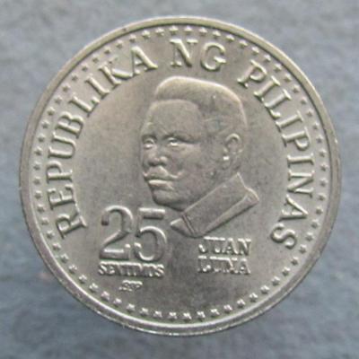 Filipíny 25 centime 1981 