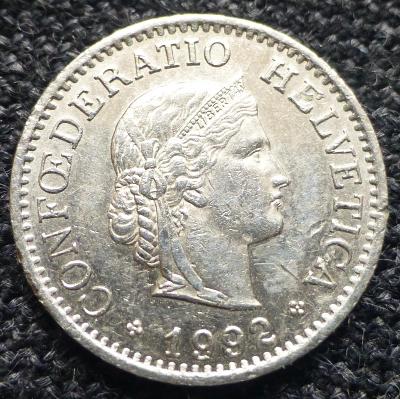 Mince Švýcarsko - 1992 - 10 F