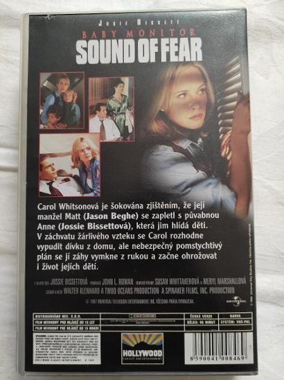 VHS Zvuk strachu - VHS Videokazety