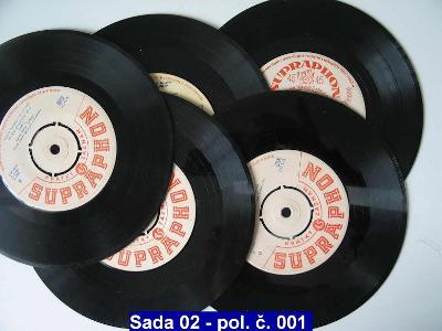 5 ks SP z let cca 1960 až 1963 (Chladil, Zíma, Cortés atd)  
