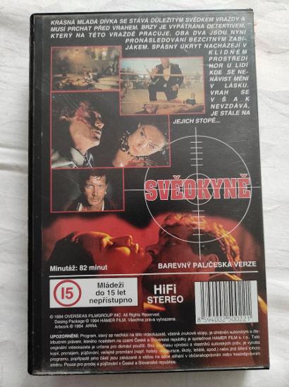 VHS Svědkyně - VHS Videokazety
