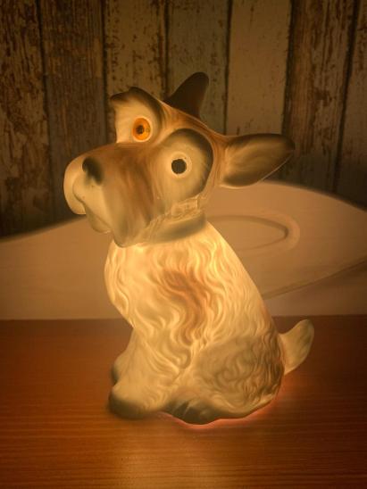 Figurální aroma lampička - Pes, funkční