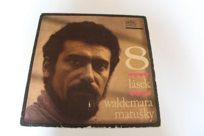 Waldemar Matuška - 8 Lásek -Top Stav- ČSSR 1968 LP