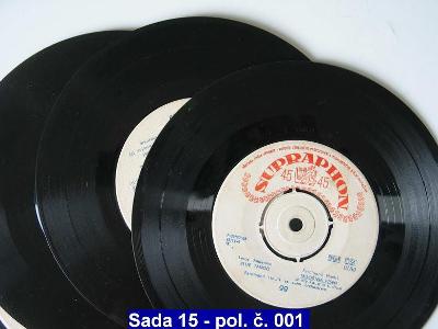 5 ks SP z let cca 1960 až 1962 (F. Havlík, K. Vlach atd.)