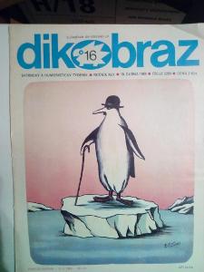 Časopis, Dikobraz, č. 16/1989, zachovalý stav