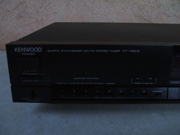 KENWOOD KT-1100D - perfektní highendový FM tuner !!! - TV, audio, video