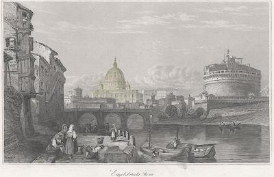 Roma Sant'Angelo, oceloryt, 1845