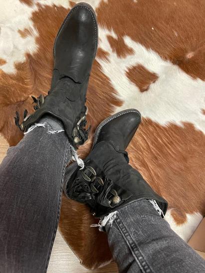 Nylo  cowboy Boots 37 pc 1000 usd luxus  - Dámské boty