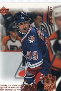 UPPER DECK LIVING LEGEND 99 - Wayne Gretzky NY Rangers