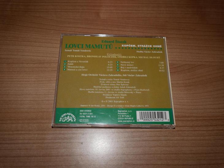 Lovci mamutů - edice za dobrodružstvím, CD** - Hudba