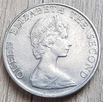 ✅Hong Kong 5 dolarů 1980 Královna Alžběta II.