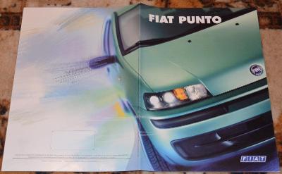 FIAT PUNTO (2000) - DOBOVÝ PROSPEKT, FORMÁT A4