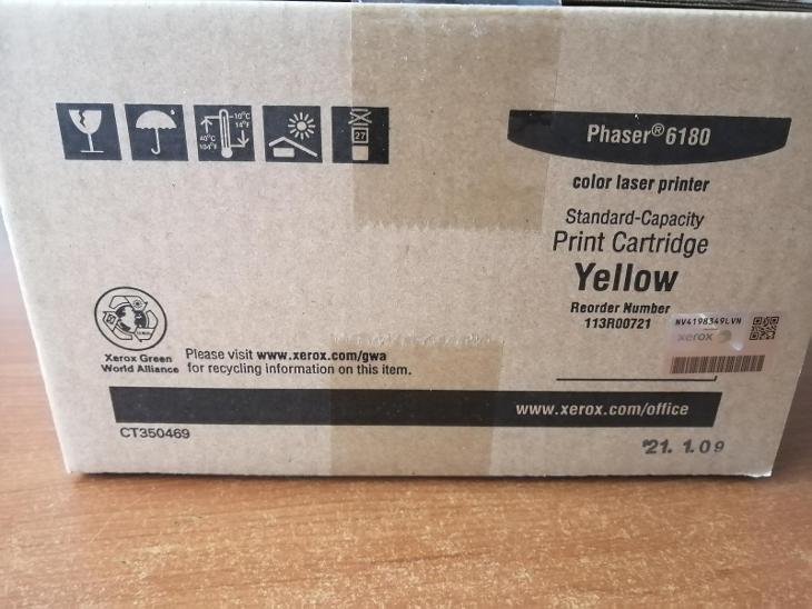 toner Xerox Phaser 6180 yellow, žlutý, nový, originální - Tiskárny, příslušenství