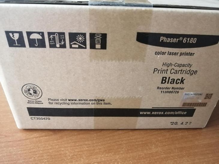 toner Xerox Phaser 6180 black, černý, nový, originální,vysokokapacitní - Tiskárny, příslušenství