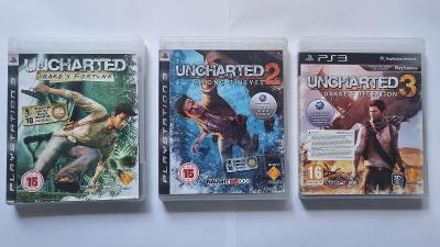 UNCHARTED complet trilogy PS3