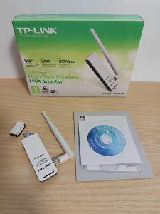 Wi-Fi síťový USB adaptér TP-LINK TL-WN722N