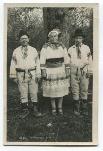 TRENČÍN - Trenčianský kroj, foto č. 2343, etnografie