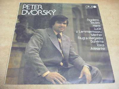 LP PETER DVORSKÝ / Traviata, Lucia... !!! PODPIS !!!