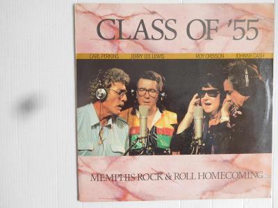 LP CLASS OF 55 - PERKINS-LEE LEWIS-ORBISON-CASH_SUPRAPHON 1987 TOP