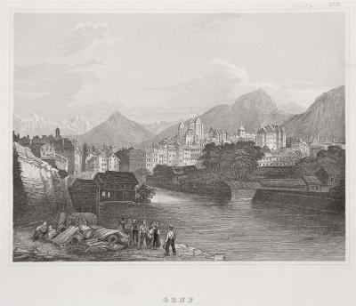 Genf, Meyer, oceloryt, 1850