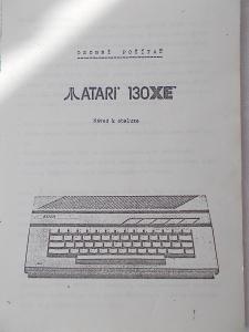 návod k obsluze PC ATARI 130XE (43 stran)