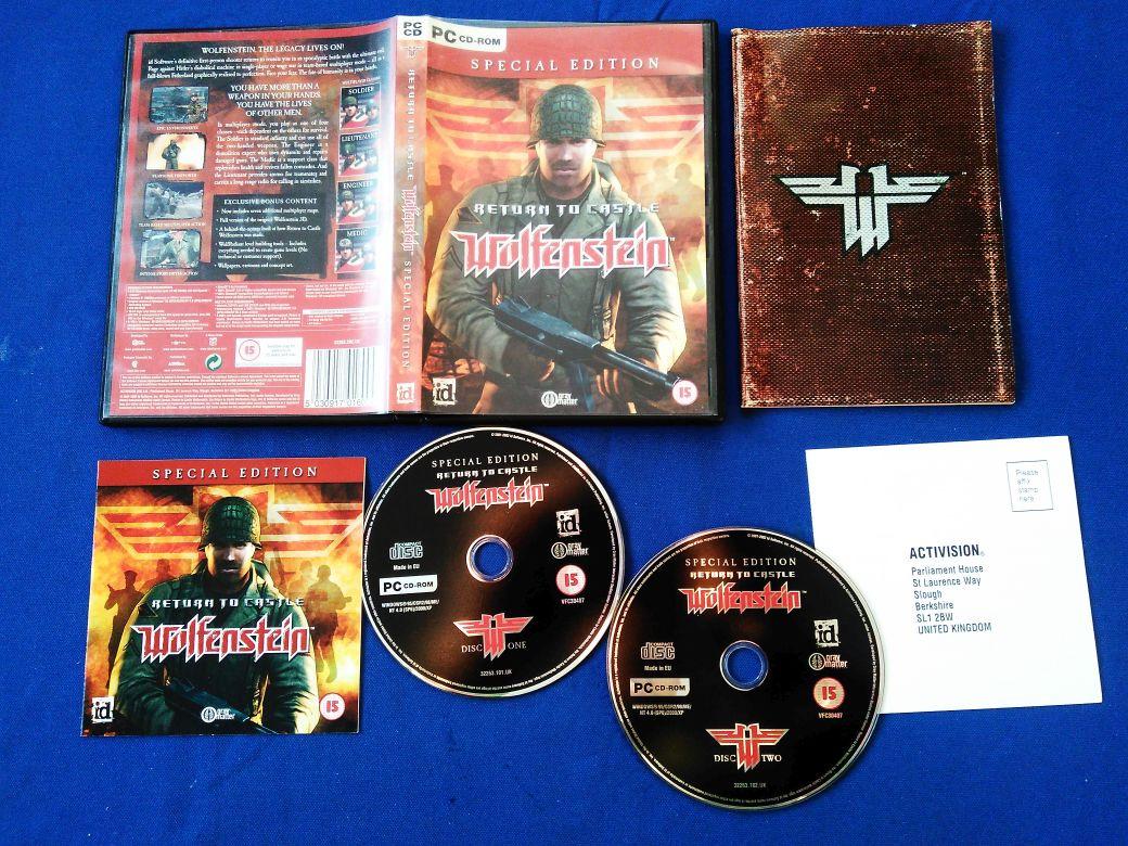 PC - RETURN TO CASTLE WOLFENSTEIN Special Edition (retro 2002) Top - Hry