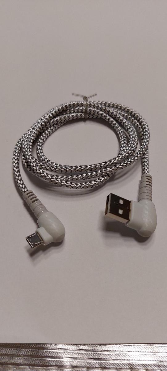 TIEGEM micro USB kábel 1m biely - undefined