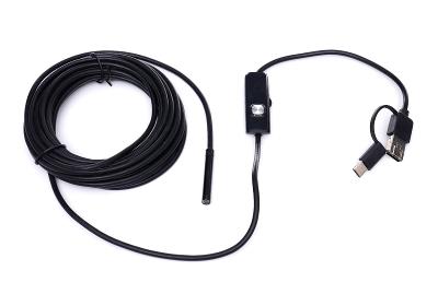 USB Endoskop USB Voděodolný 5m 640 x 480 6LED Android PC